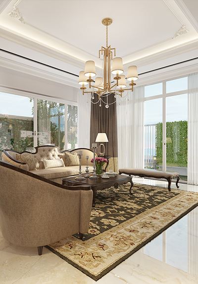 Trang trí biệt thự cao cấp FLC Thanh Hóa