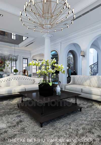 Trang trí nội thất biệt thự Vinhome RiverSide Anh Thanh