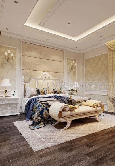 Mẫu thiết kế nội thất biệt thự tân cổ điển Tên Lửa