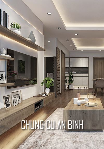 Thiết kế nội thất chung cư hiện đại AN BÌNH CITY